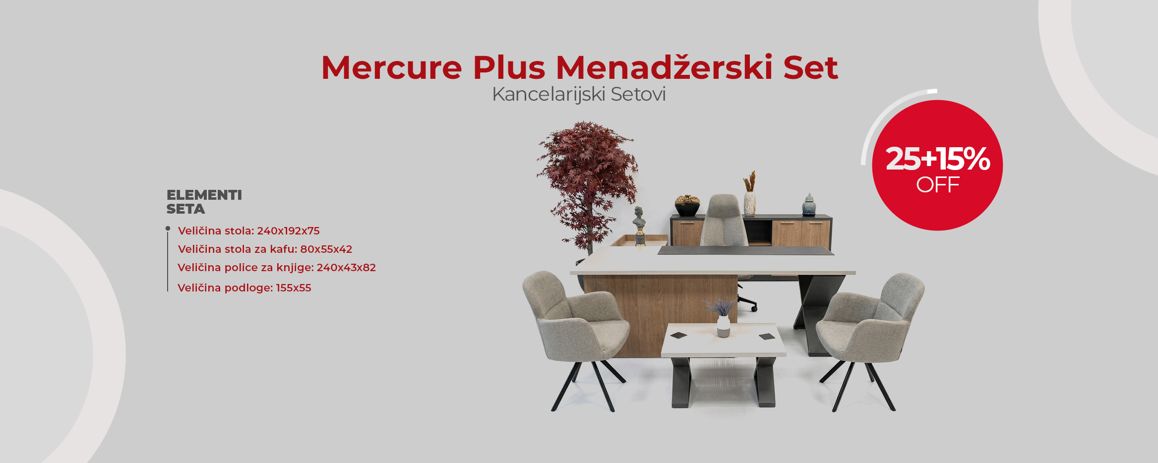 Mercure Plus Menadzerski Set